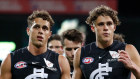 Ed Curnow (left) and Charlie Curnow in 2018.