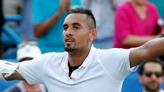Nick Kyrgios has become caught up in another social media storm.