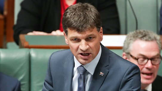 Angus Taylor confirms government 'won't be replacing' renewable energy target