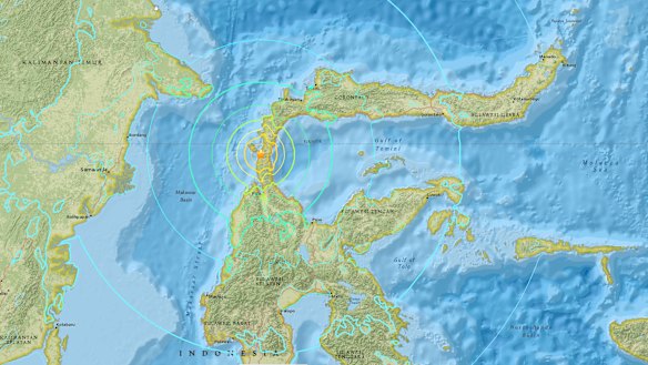 The US Geological Survey put the magnitude of the second quake at a strong 7.5.