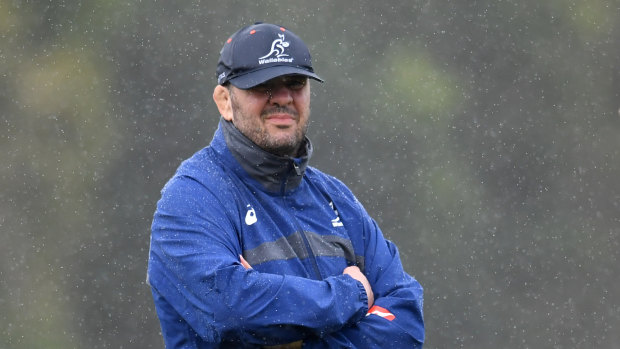 Michael Cheika has been under fire since Australia's 16th consecutive Bledisloe Cup defeat.