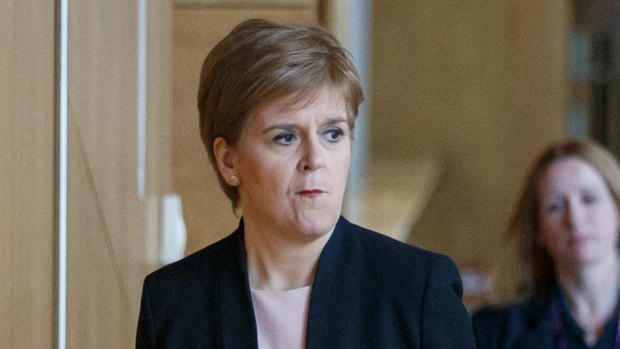 First Minister Nicola Sturgeon is under pressure over the messaging revelations.