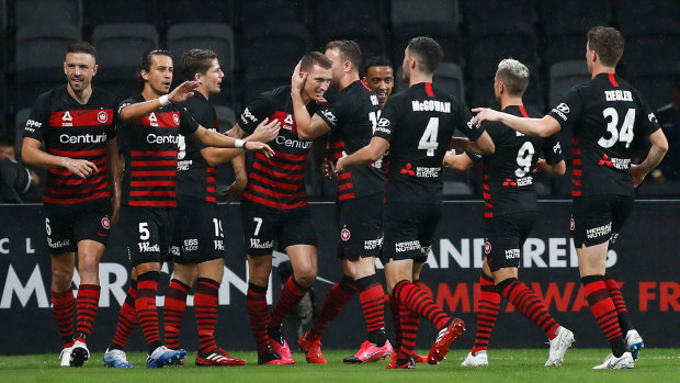 Stood down: Western Sydney Wanderers will not pay their players and staff until the A-League resumes.