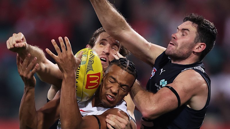 ‘I didn’t mean it’: Amartey, Swans fear ban coming after late hit as Voss fumes over Blues fade out