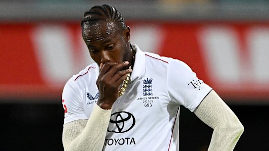 Under fire: The tactics adopted by England spearhead Jofra Archer and his fellow fast bowlers have been questioned by former Test stars.