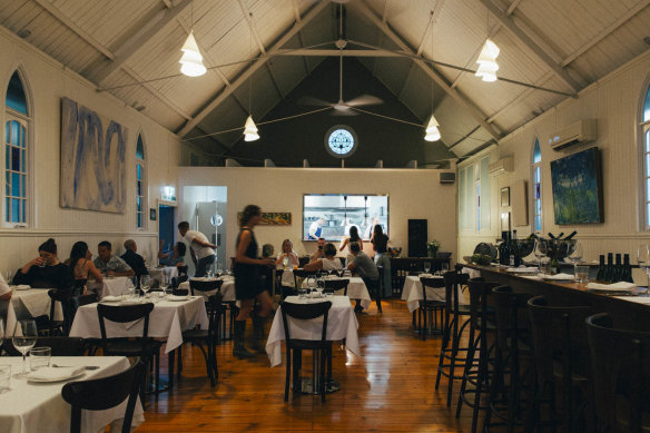 August is a new restaurant from former Bar Francine chef Brad Cooper and partner Matilda Riek.