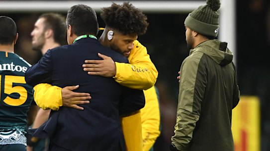 Rob Valetini could be facing a six week ban after being sent off against Wales.