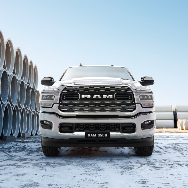 The biggest RAM, the 2500/3500 series, weighs about 3.6 tonnes.