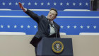 Speaking at a presidential rally in Washington, Musk twice extended his arm out with his palm facing down, drawing comparisons to the Nazi salute.