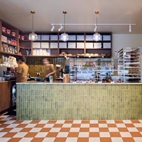 The interior.