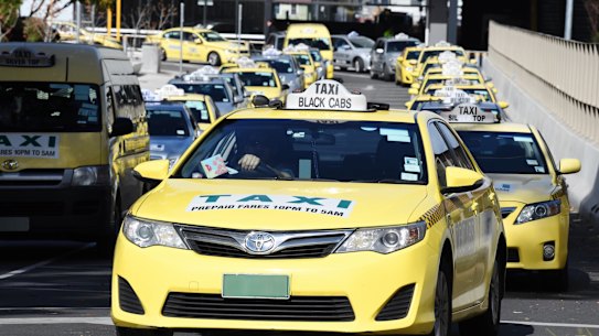 Some taxi drivers are attempting to impose greatly inflated prices for short trips.