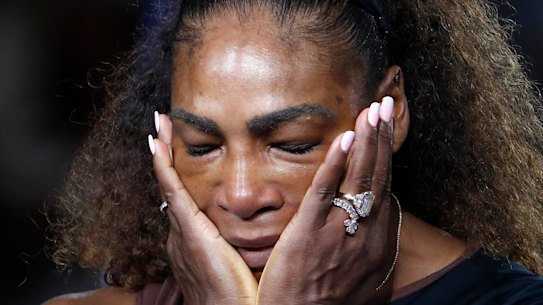 Rendering of Serena Williams plays to the delinquency of our thinking