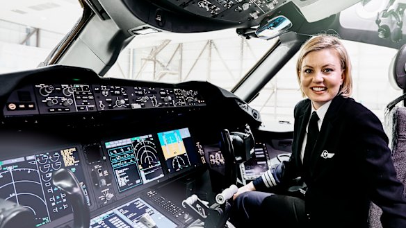 For a small but growing cohort of female pilots, the sky's the limit