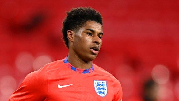 Marcus Rashford, a Manchester United striker and member of the English national team, has morphed from sportsman to statesman.