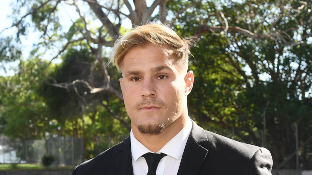 St. George Illawarra Dragons player Jack de Belin has not been suspended, the NRL has clarified.
