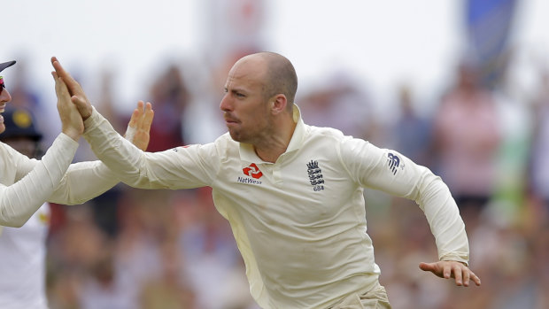 Jack Leach was man of the match in his most recent Test outing against Ireland.