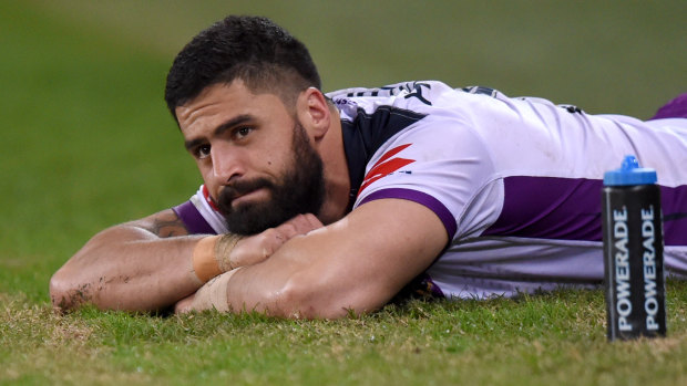 Searching for fitness: Jesse Bromwich.