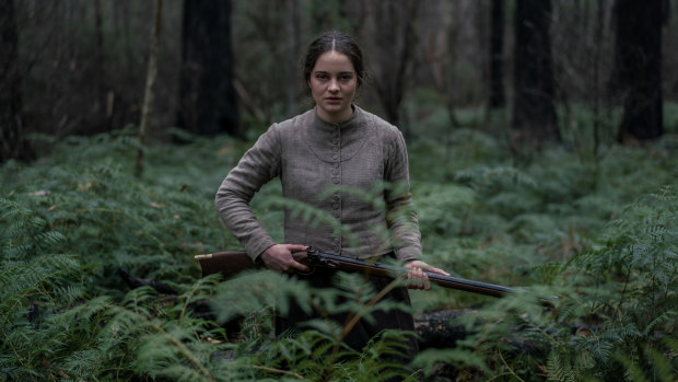 Aisling Franciosi as Clare in The Nightingale.