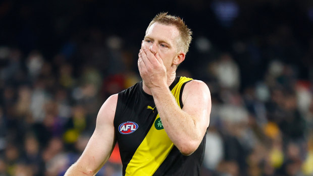 Jack Riewoldt will be vital for Richmond in Tom Lynch’s absence.