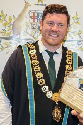 Frankston Mayor Nathan Conroy.