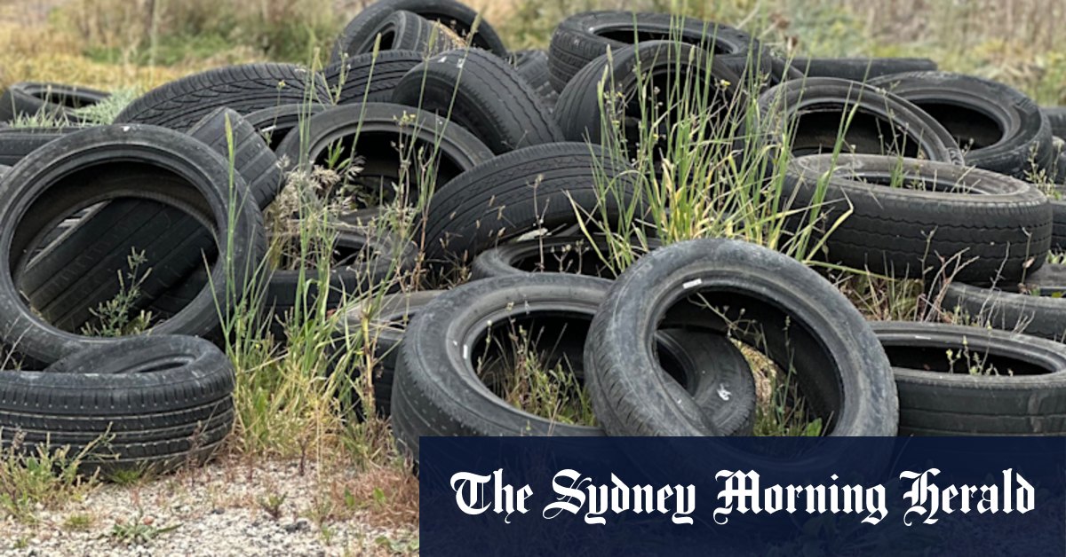 Illegal tyre dumping a big problem - Vimarsana News