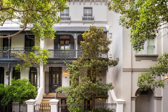 The Potts Point terrace last traded in 2016 for $4.85 million, and resold on Thursday night for $6.8 million.