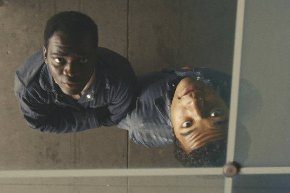 Ethan Herisse (left) and Brandon Wilson in Nickel Boys.