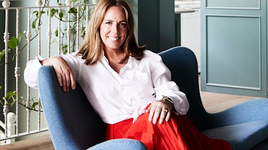 Heather Nette King in her apartment in Melbourne’s Beverley Hills complex.