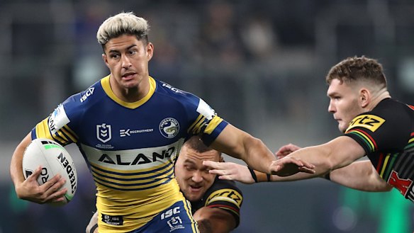 Dylan Brown is aiming to be back from injury to face the Storm in the finals.