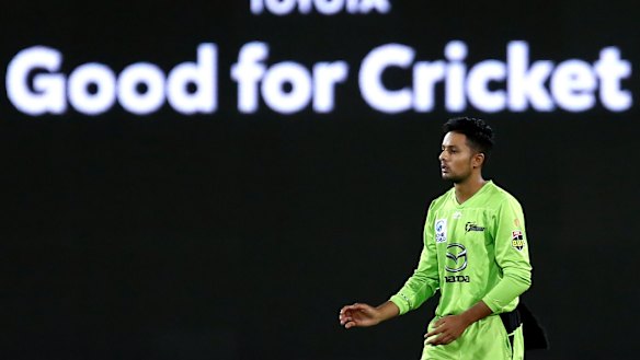 Tanveer Sangha is a rising star in Australian cricket.