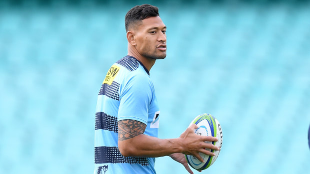 Decision time: Israel Folau will learn his fate this week. 