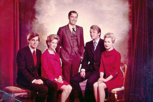 The Trump siblings: from left, Robert, Elizabeth, Fred jnr, Donald and Maryanne (photo undated).
