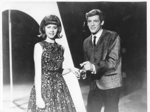 Olivia Newton-John on the Australian teenage show Sing, Sing, Sing in 1965.