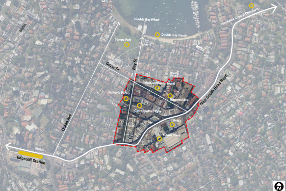 The 0.12 square kilometre Double Bay town centre has been the subject of 10 years of discussion over its look, feel and purpose.