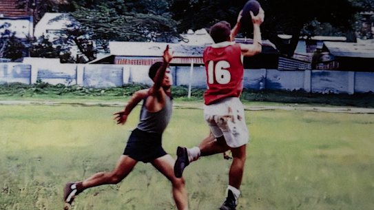 A photo from Stan Middleton’s meticulous archive, supplied by fellow Vietnam veteran Barry Burgess.