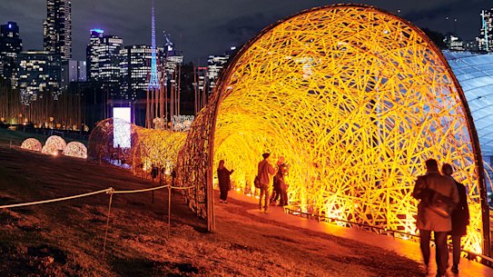 The Sidney Myer Music Bowl is transformed for The Wilds.