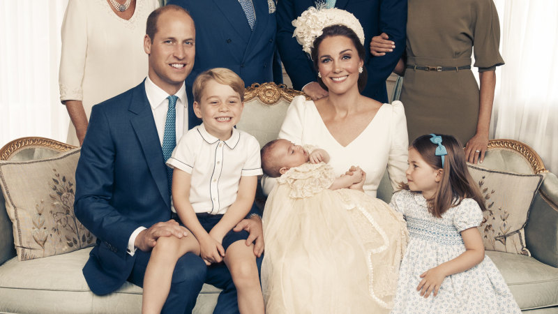 Prince Louis&#39; official christening photos released by Kensington Palace