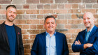 Limepay CEO Tim Dwyer, Domain CEO Jason Pellegrino and Limepay chief revenue officer Dan Peters.