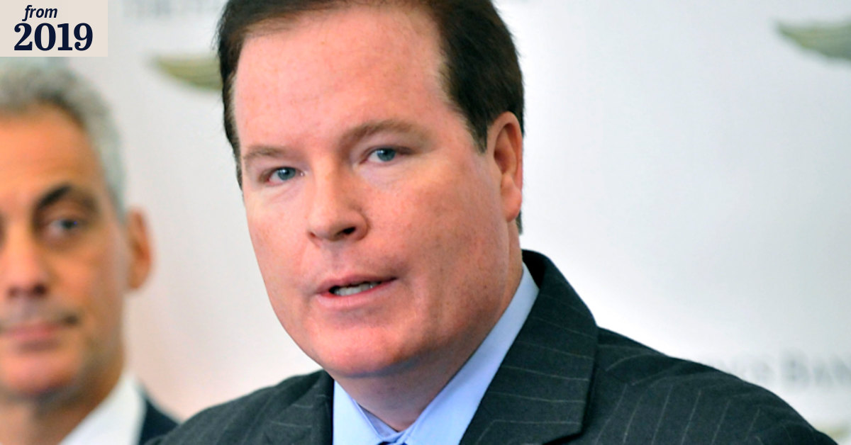 Bank CEO charged with bribing official for Trump administration job