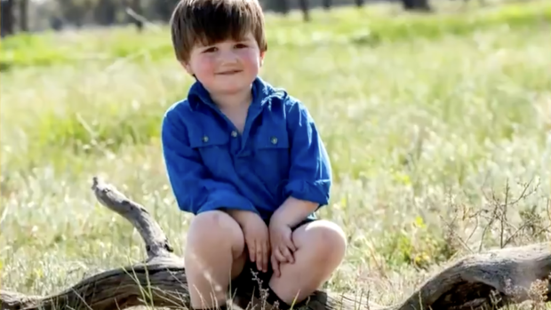 Three-year-old Memphis was separated from his mother Dominique Facey due to the border closure. 