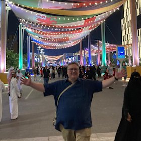 Michael Edgley, the director of the Green and Gold Army tour group.