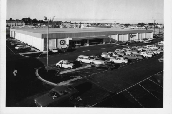 The $ 1.3-million Target store at Mt. Gambier in 1973.