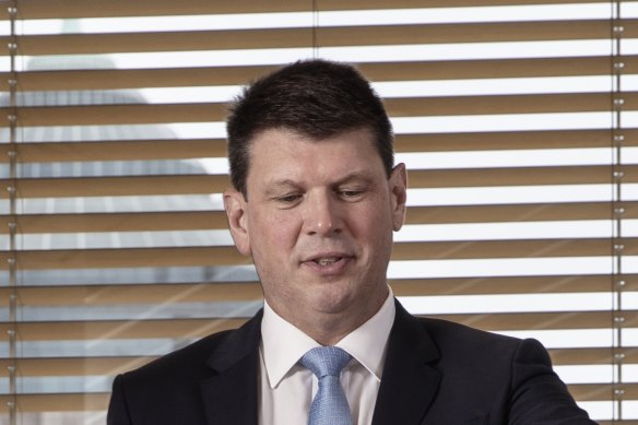 Brett Redman - boss one day, gone the next.