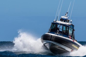 The border force carries out frontline duties such as border partol and marine surveillance.