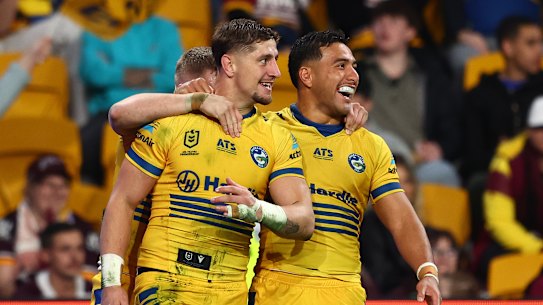 Former Eels star Zac Lomax.