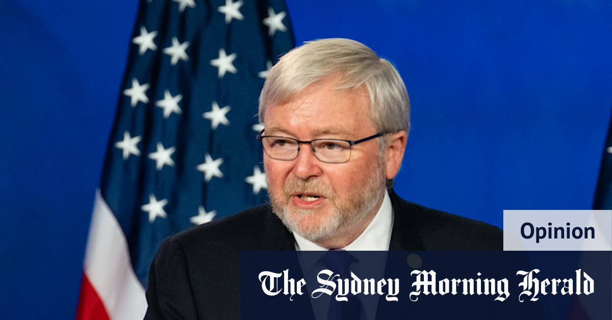 Why Kevin Rudd should be Australia's US ambassador - Vimarsana News
