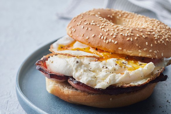 Raise your brekkie roll game with home-made bagels.
