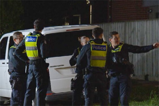 Police at the scene after a 44-year-old woman was found dead at Epping on Thursday evening. A man was charged on Friday afternoon.