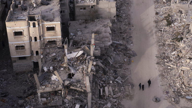 US security contractors going to Gaza to police truce, officials say