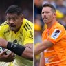 Marioka Koroibete, Samu Kerevi, Will Skelton, Bernard Foley and Quade Cooper.